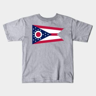 Flag of Ohio Kids T-Shirt